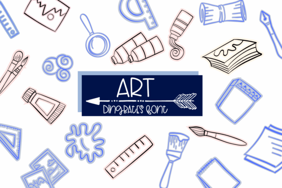 Art: A Dingbat Font for Creative Flair and Project Personality