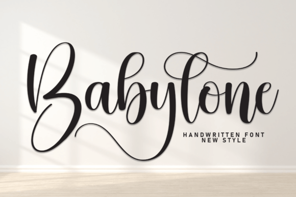Babylone: The Elegant Handwritten Font for Refined Design