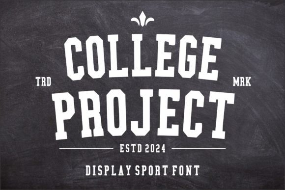 College Project: A Typeface That Captures Athletic Spirit