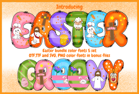 Easter Groovy: A Font with a Smile