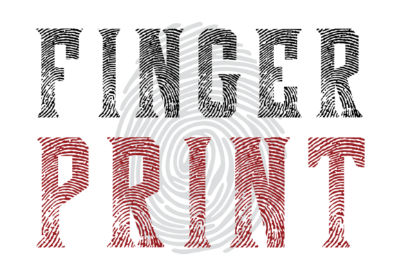 Finger Print: A Modern Sans-Serif Font That Makes Projects Stand Out