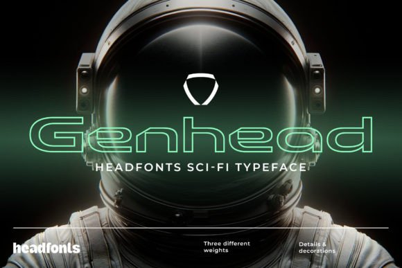 Genhead: The Futuristic Font for Modern Design