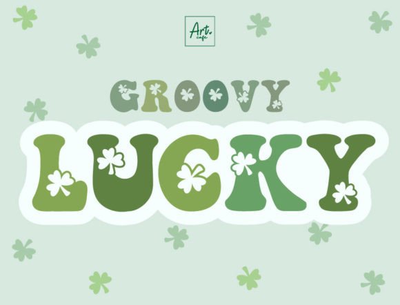 Groovy Lucky: Infusing Retro Charm into Your Designs
