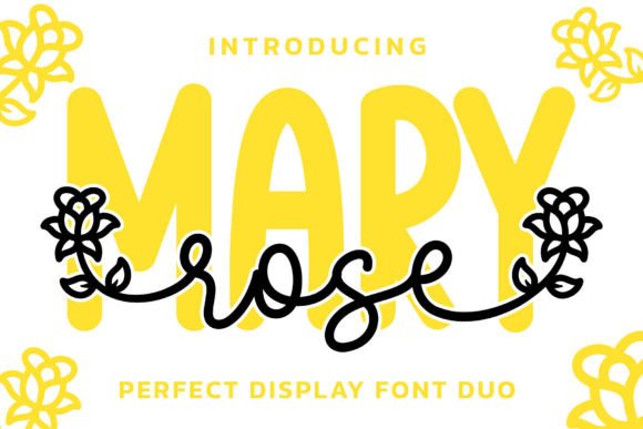 Rose Mary Duo: A Font for Playful, Modern Branding