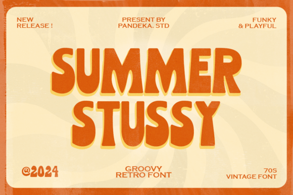 Summer Stussy: A Groovy Return to 70s-Inspired Design
