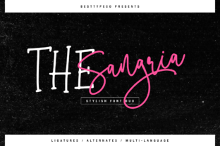 The Sangria Duo: A Font Pairing That Actually Works