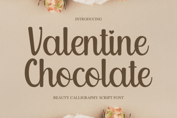 Valentine Chocolate: A Font with Sweet, Elegant Flow