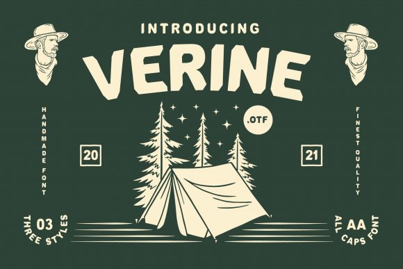 Verine: A Bold Typeface for Strong Brand Voices